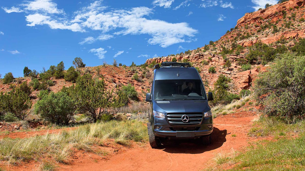 2024 Sanctuary Class B Sprinter Van in Tenorite Gray exterior