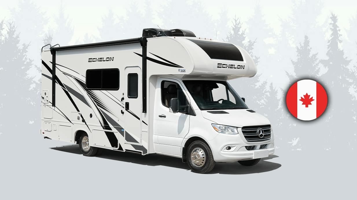 2023 Echelon Sprinter white caps paint exterior