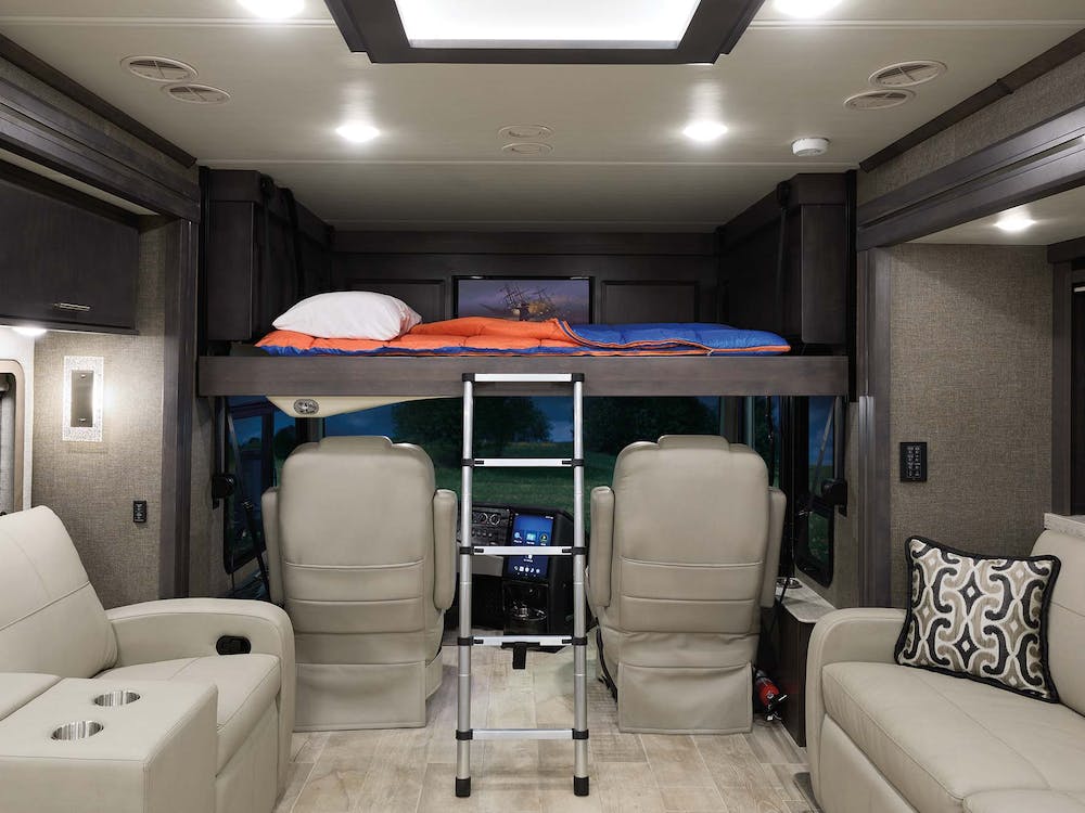 2022 Thor Venetian Class A Diesel Pusher RV F42 Overhead Bunk - Studio Collection™ Vespa Regatta Cabinetry