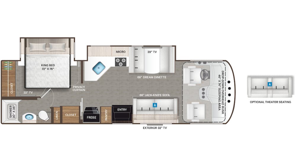 ACE 29G · Floor Plan