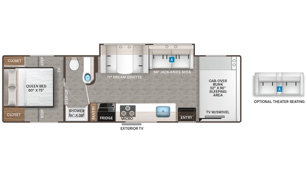 Four Winds 31M · Floor Plan