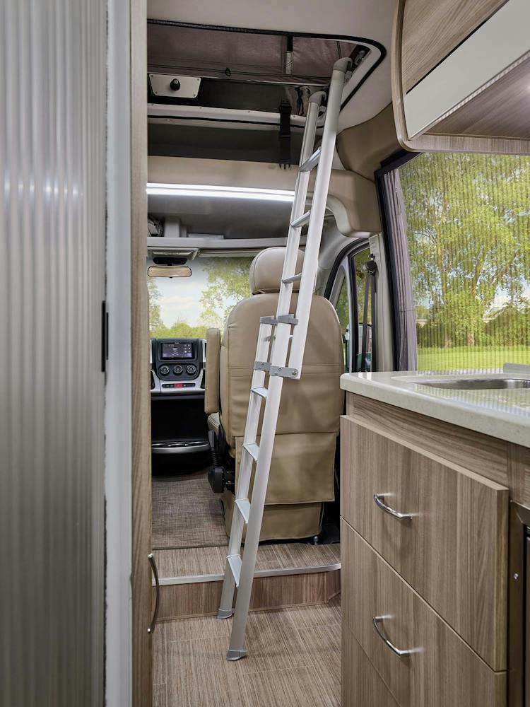 2022 Thor Sequence Camper Van 20J Miami Modern SkyBunk® Ladder