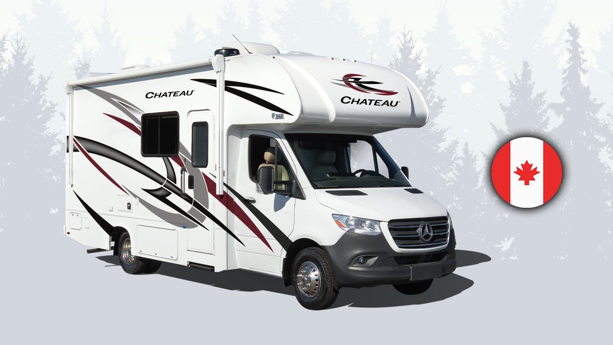 2023 Chateau Sprinter Rodeo Red paint exterior