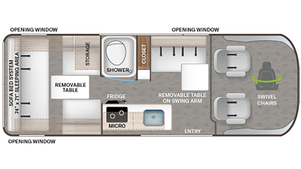 Twist · 2JB Floor Plan