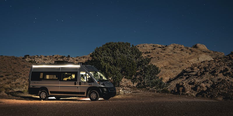 2021 Thor Tellaro Class B Camper Van Lifestyle photo shoot corporate in utah