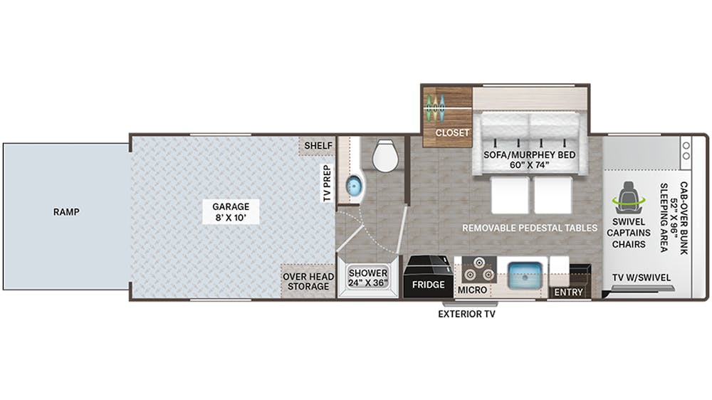 Outlaw 29T · Floor Plan