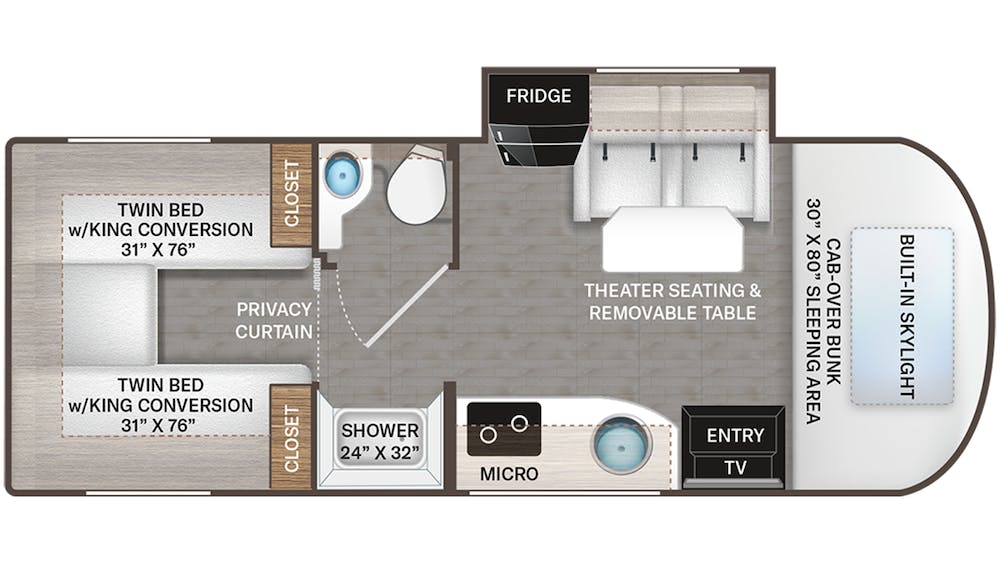 Delano 24XL · Floor Plan