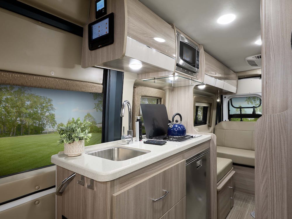 2022 Thor Sequence Camper Van 20J Miami Modern Kitchen