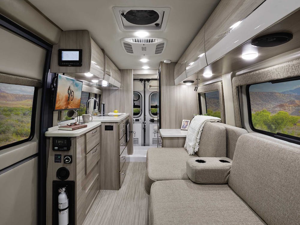 2021 Thor Sequence Class B RV 20K Front to Back - Miami Miami Modern Cabinetry