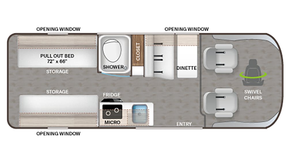 Dazzle · 2AB Floor Plan