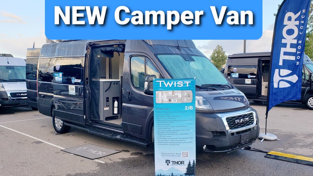 Your First Look at the NEW 2023 TWIST Camper Van!