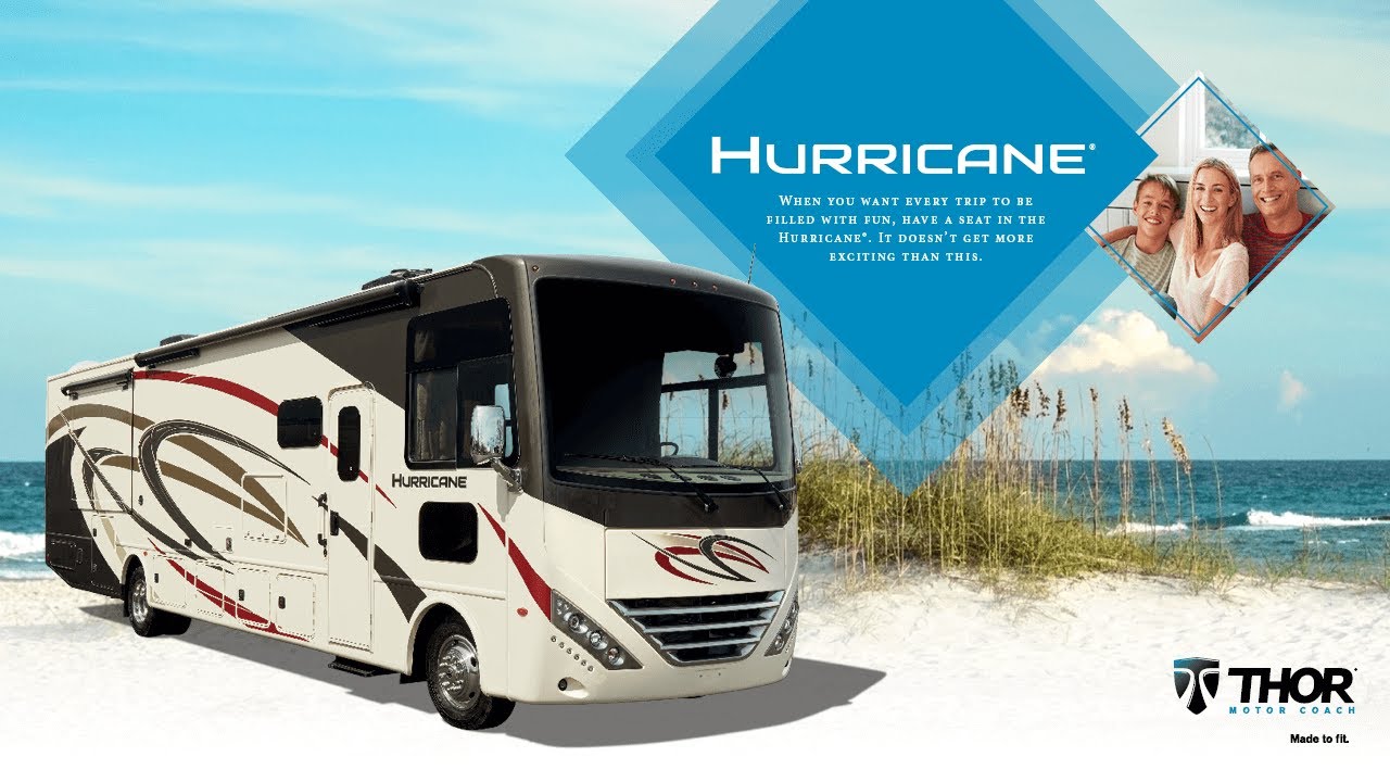 Take a Guided Tour of the Hurricane Class A Motorhome