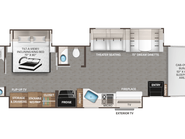 Inception 38DA floorplan