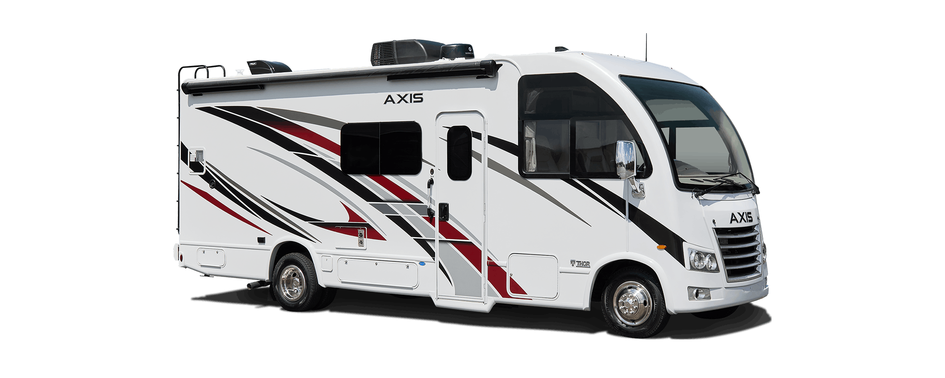 Axis Class A RV Rally Red HD-Max Sterling Exterior