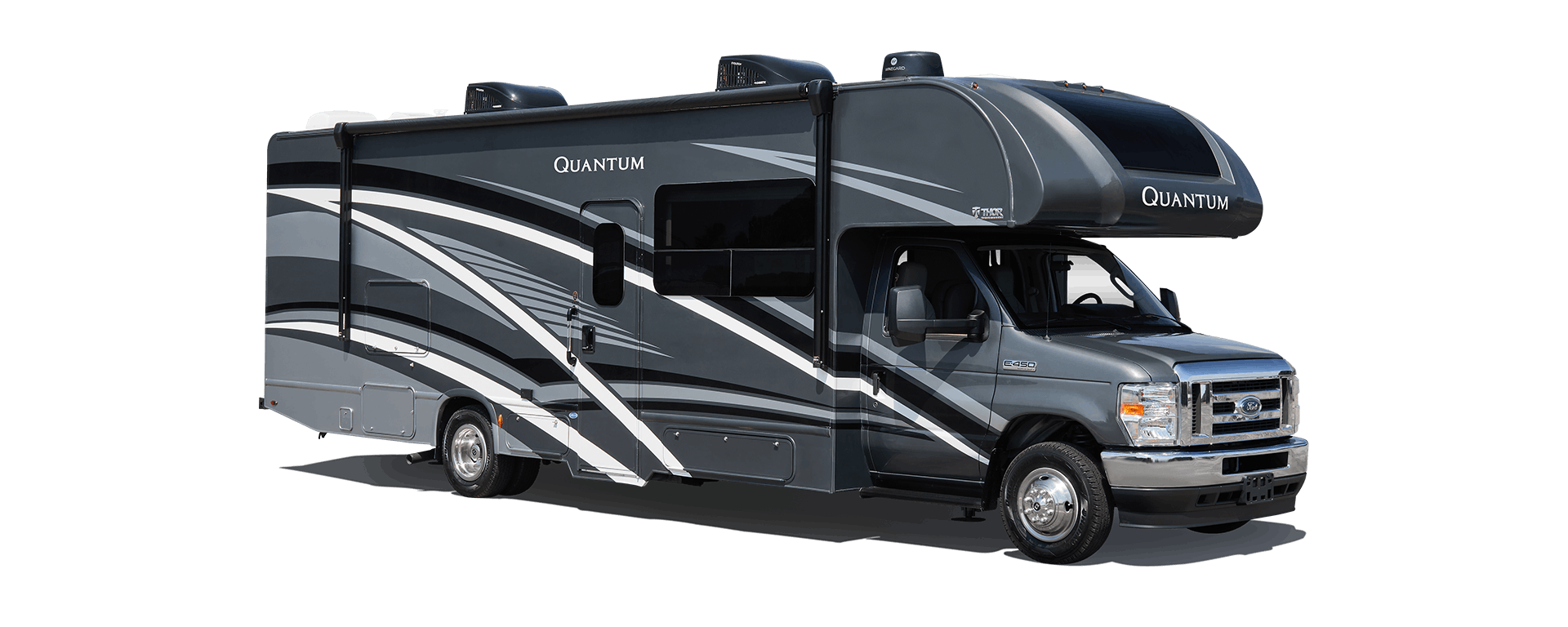 Quantum Class C RV silver creek exterior