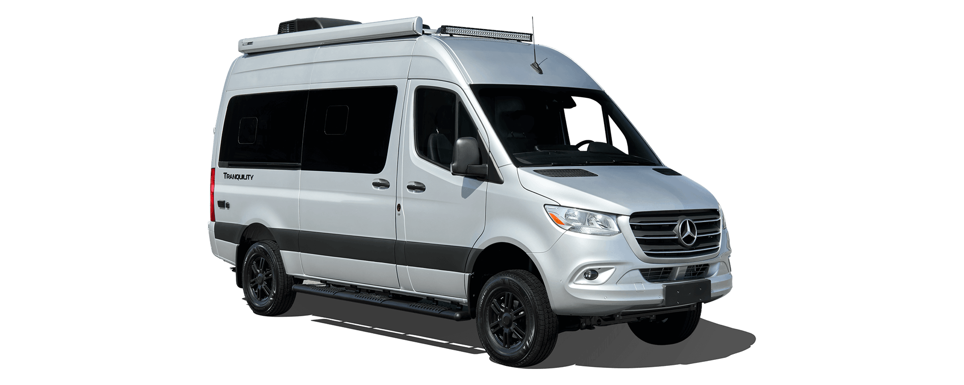 2022 Thor Tranquility Class B RV Sprinter Van Iridium Silver Full Body Paint Exterior